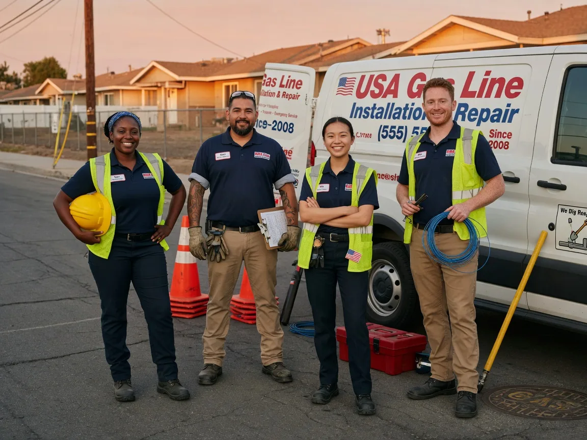 Gas Line Installation company in Milan, NM